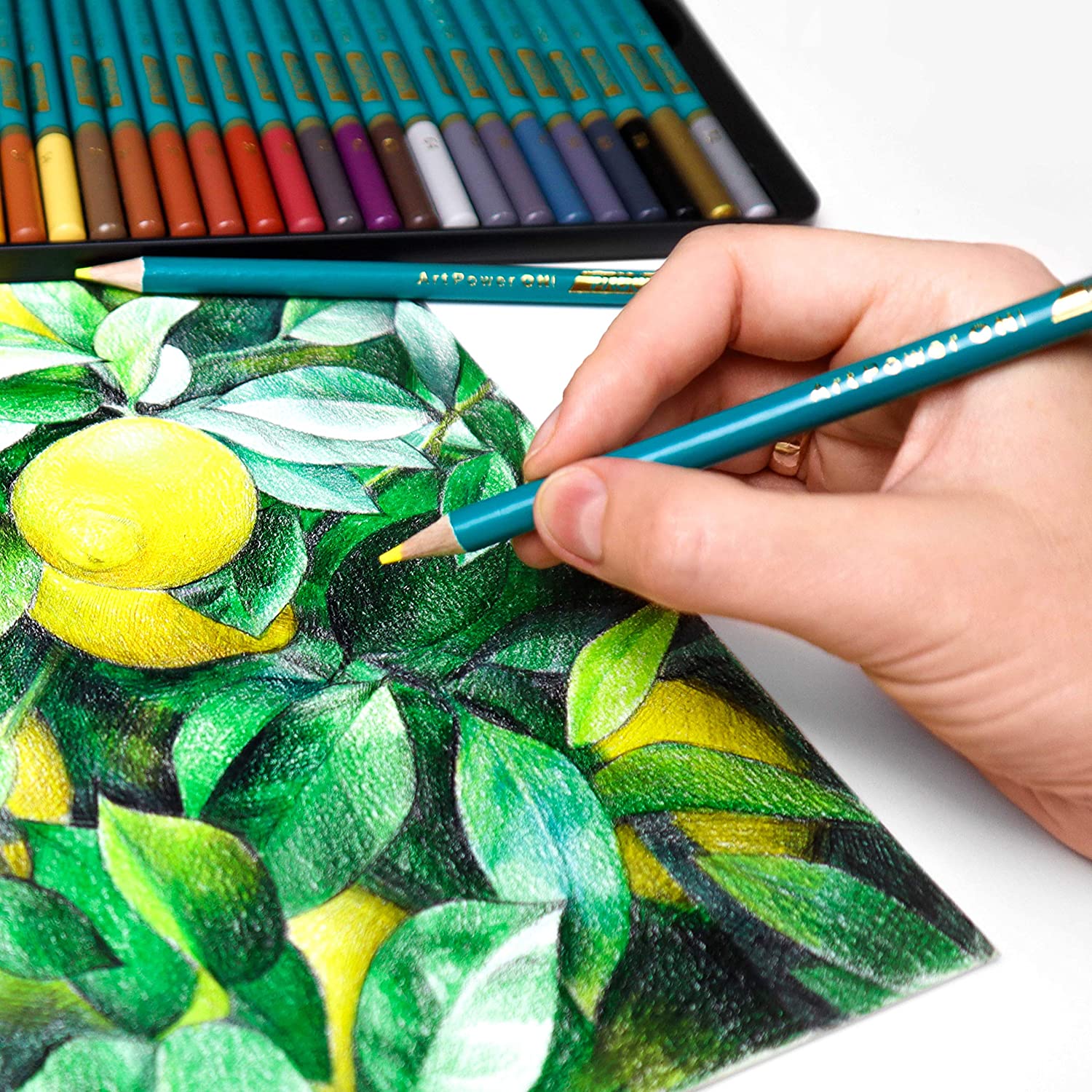 Colored Pencils 72 Pieces Set – Pagos Art