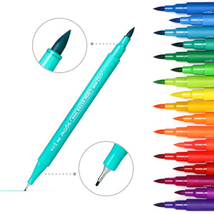 Watercolor Dual Brush Pens 120 Pieces Set