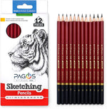 Load image into Gallery viewer, Skecthing Pencils 12 Pieces Set
