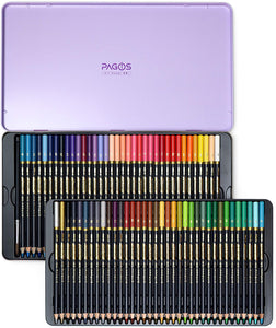 72 Watercolor Pencils Sets Professional Colored Pencils for Adult and Teens  Water Soluble Colored Pencils Premium Art Supplies for Coloring Blending  and Layering : : Maison